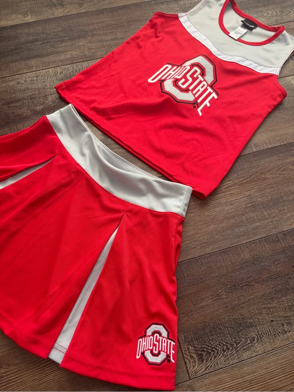 Ohio State cheerleader outfit - Girls size Large/14